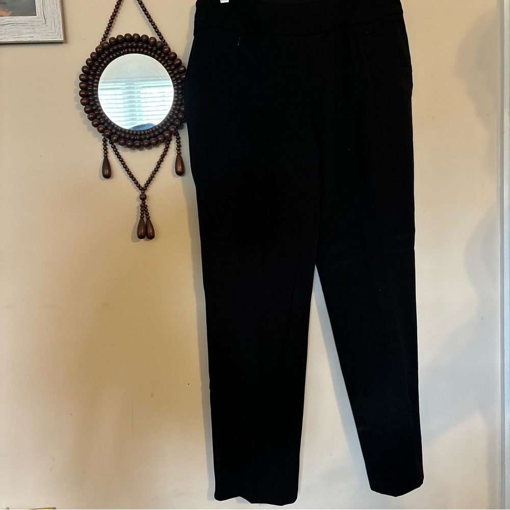 Investments Black Straight Leg Pants